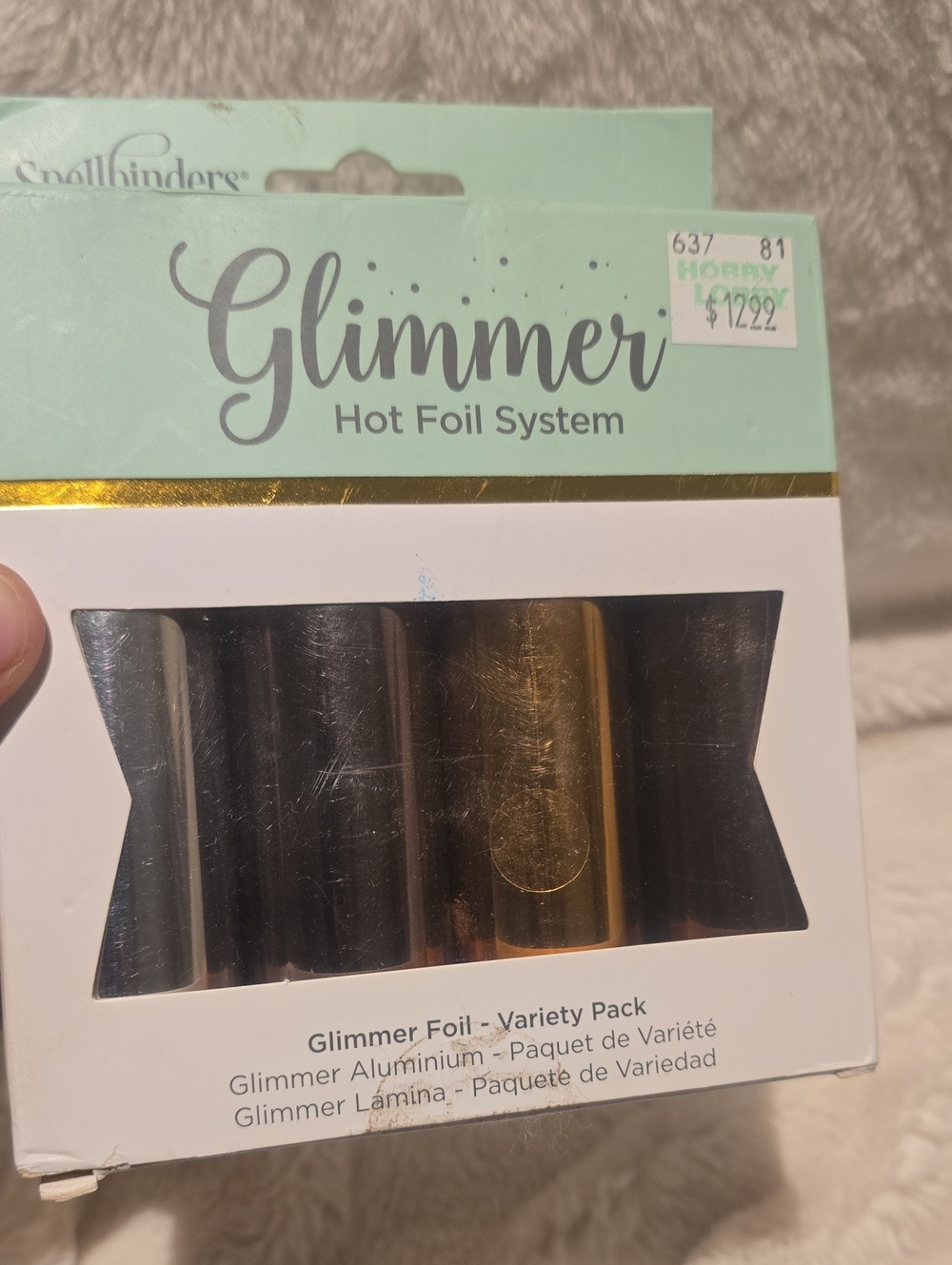 Spellbinders Paper Art Glimmer Foil